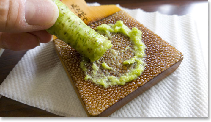 生わさびサメ皮おそり板